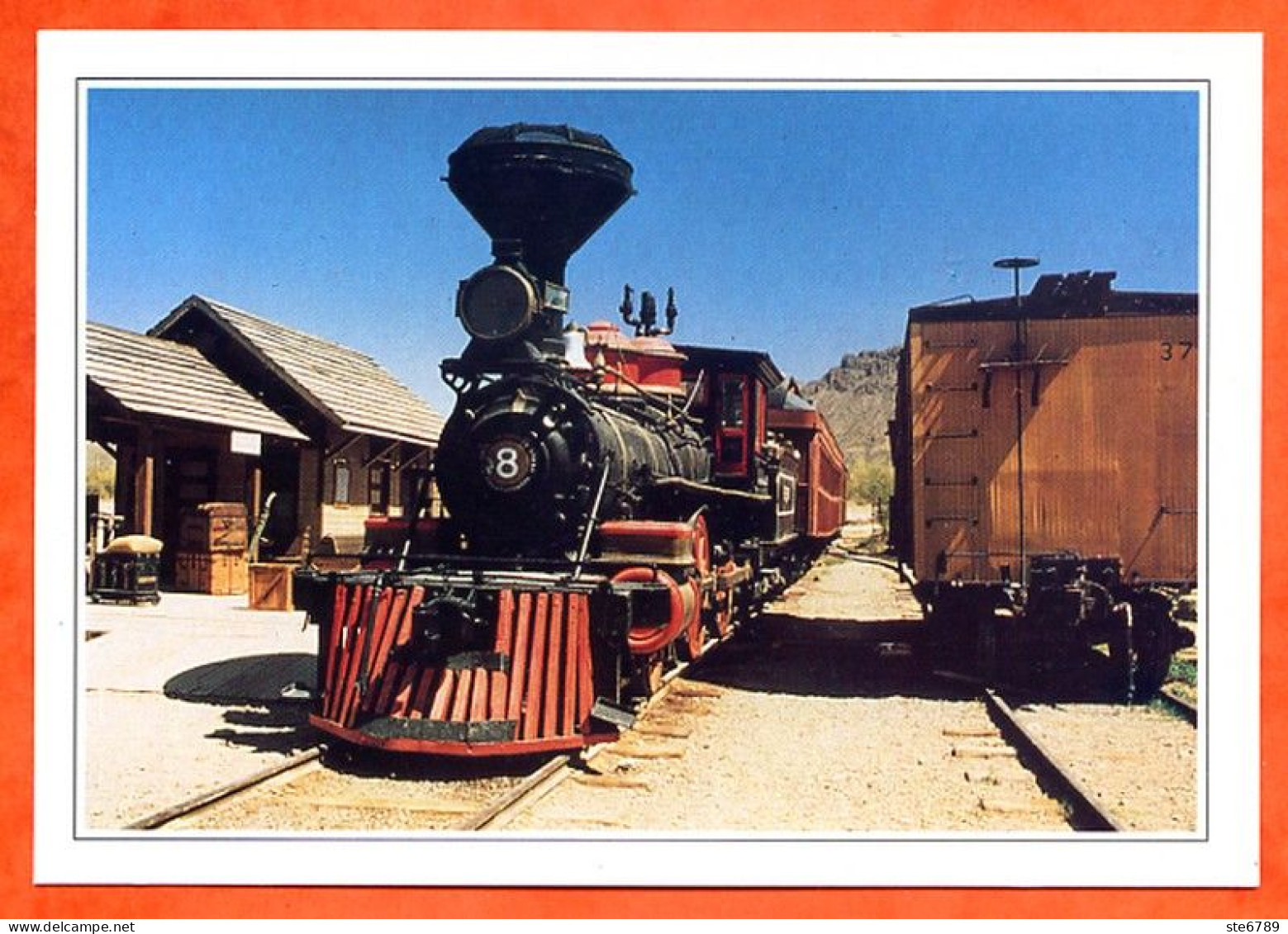 ETATS UNIS  USA  Old Tucson Locomotive à Vapeur - Aardrijkskunde
