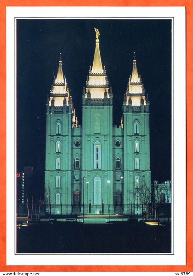 ETATS UNIS  USA  Salt Lake City Temple Mormon - Aardrijkskunde