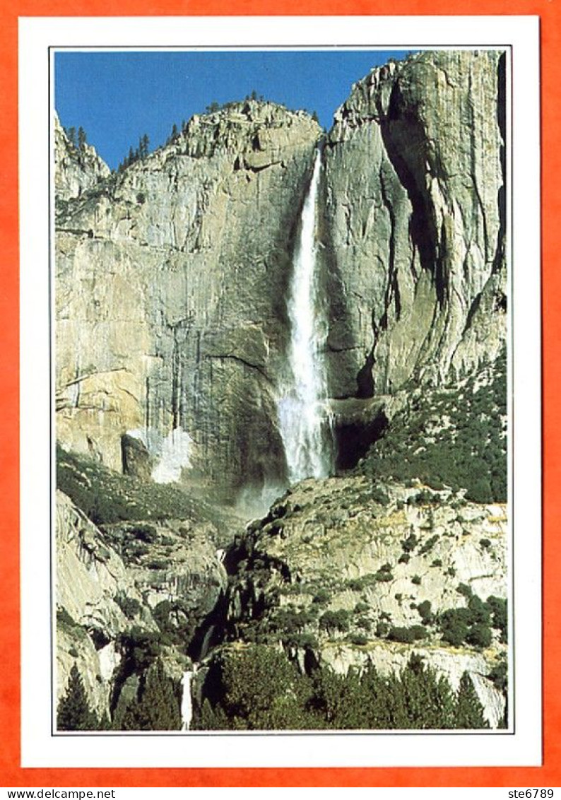 ETATS UNIS  USA  Cascade De Yosemite Park - Aardrijkskunde