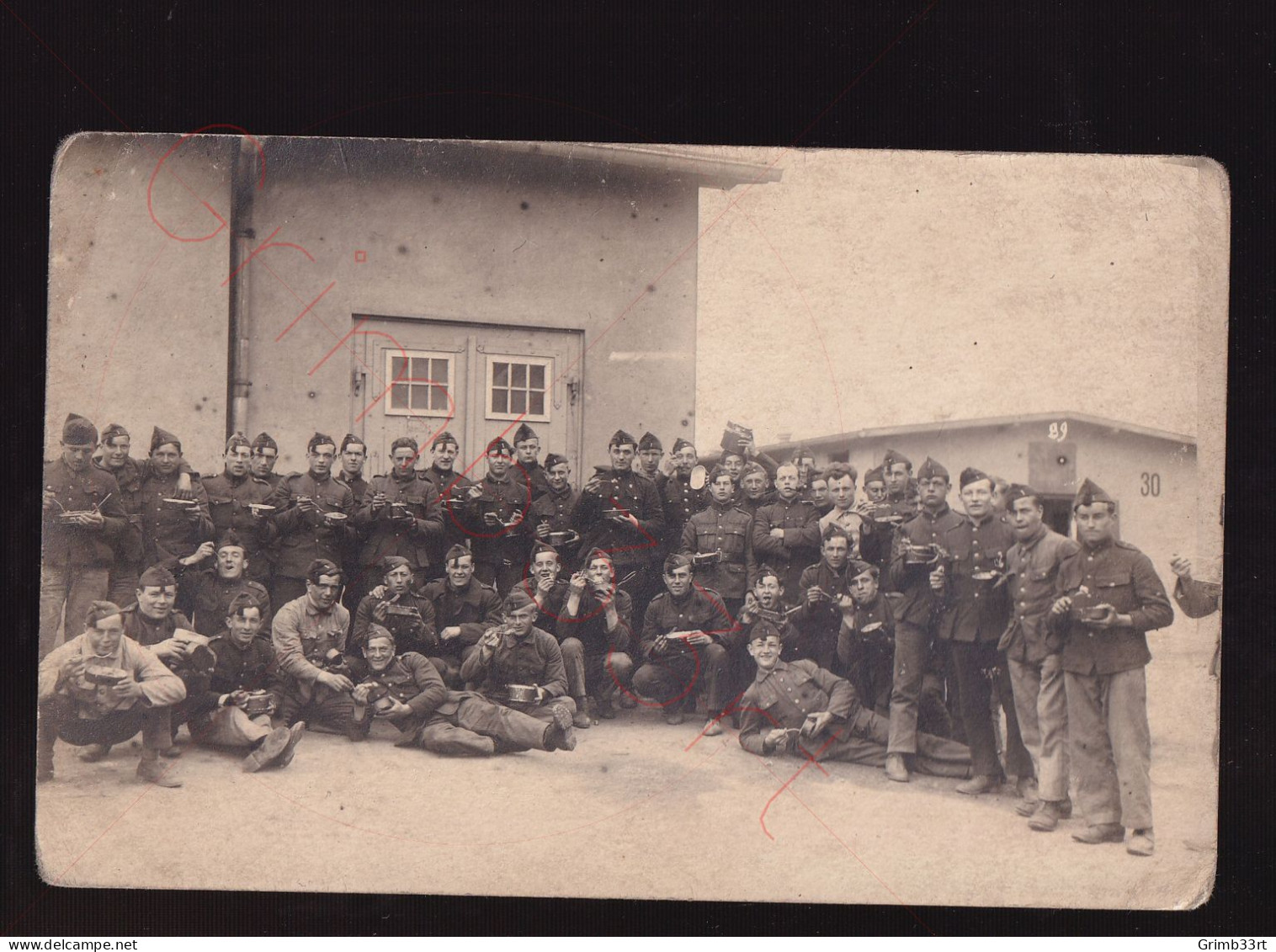 Souvenir Du Camp D'Elsenborn Du 12-4-1926 - Fotokaart - Elsenborn (camp)