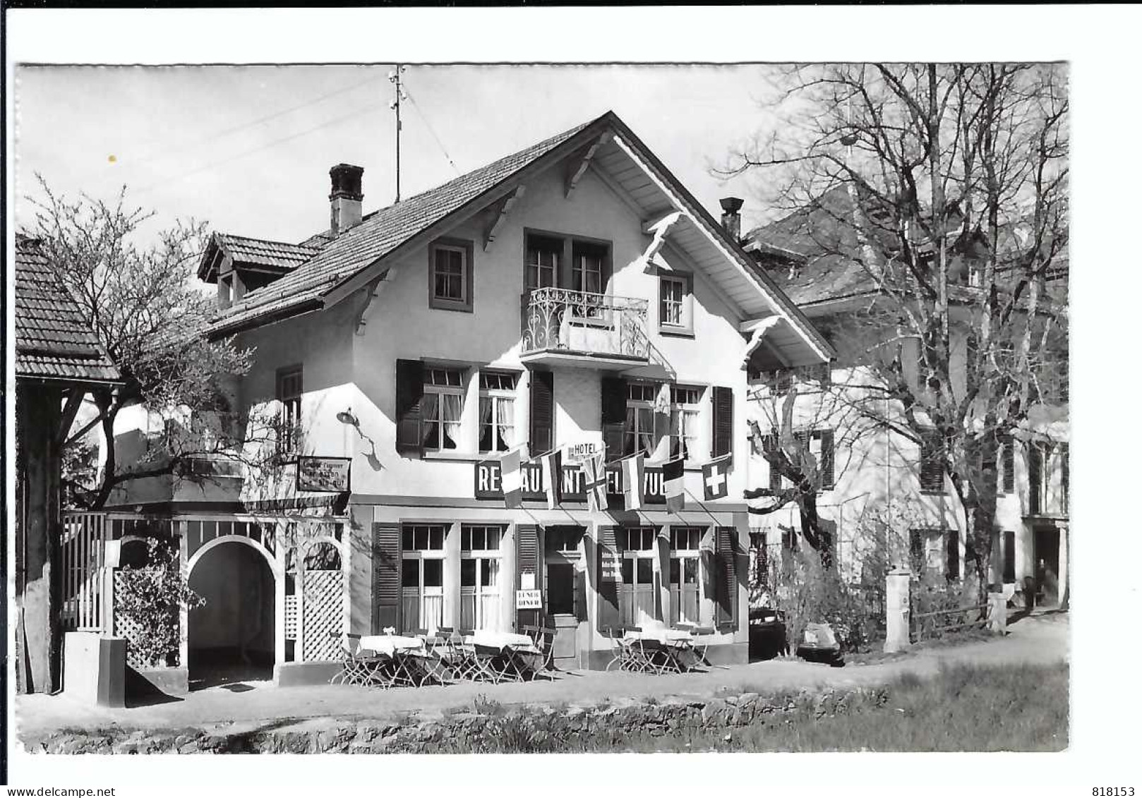 Brienz    GASTHOF BELLEVUE  Fam. F Winkler,Küchenchef - Brienz