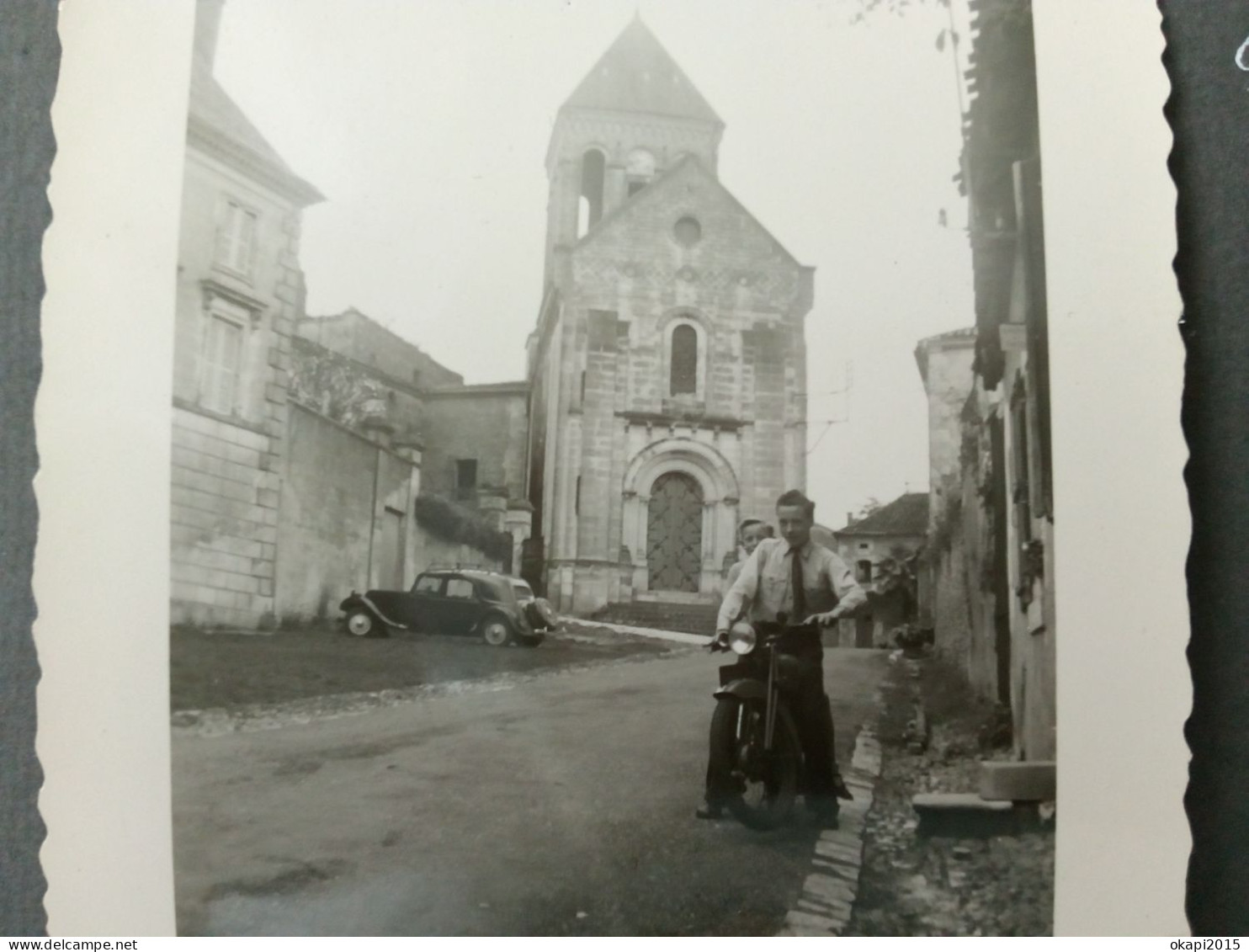 BOURDEILLES NONTRON FRANCE NOUVELLE-AQUITAINE ÉGLISE VILLAGE DROMME  LOT 4 PHOTOS ORIGINALES