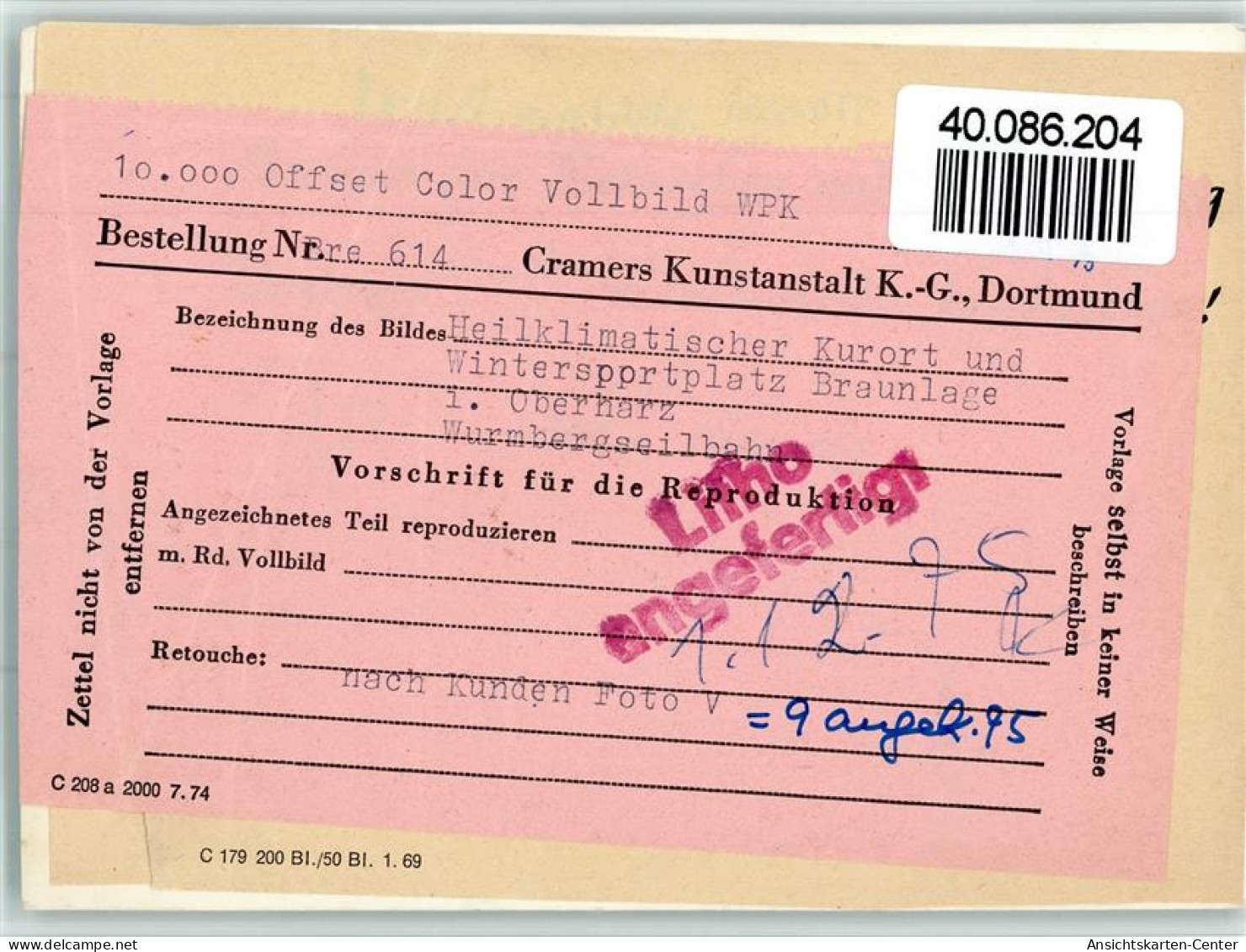 40086204 - Braunlage - Sonstige & Ohne Zuordnung