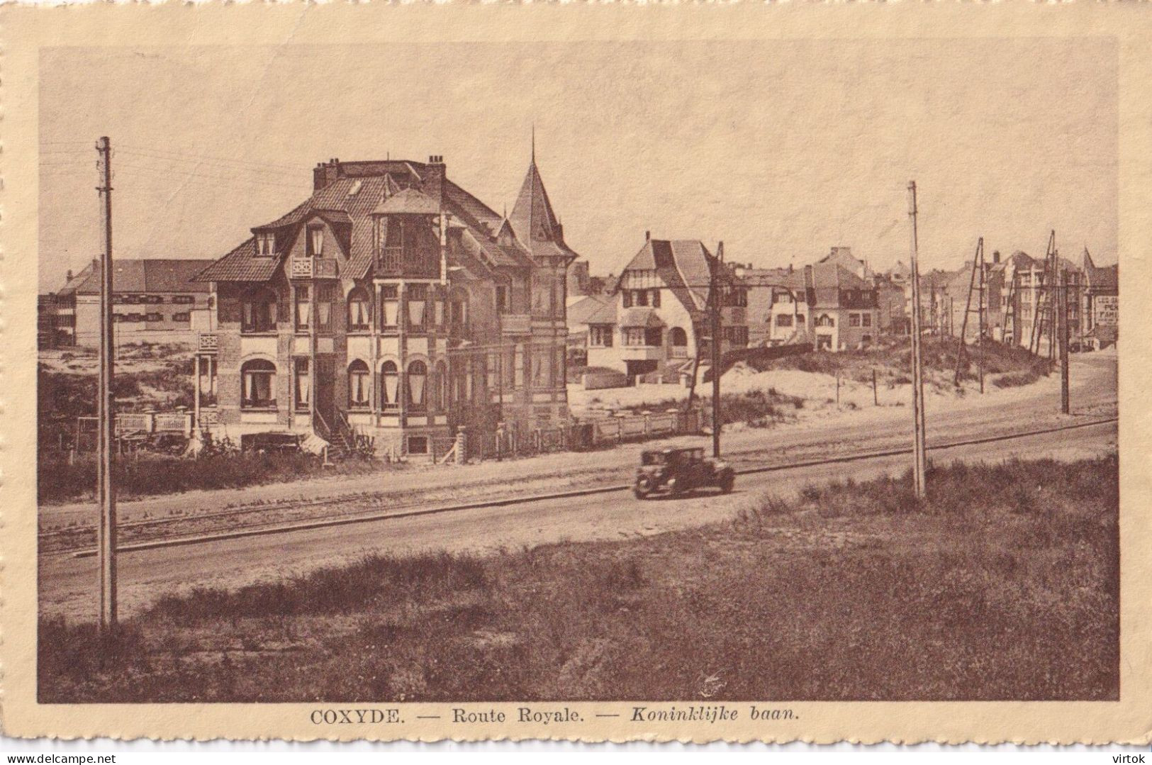 Koksijde - Coxyde :     (  Met Zegel - Avec Timbre )eelaan - Koksijde