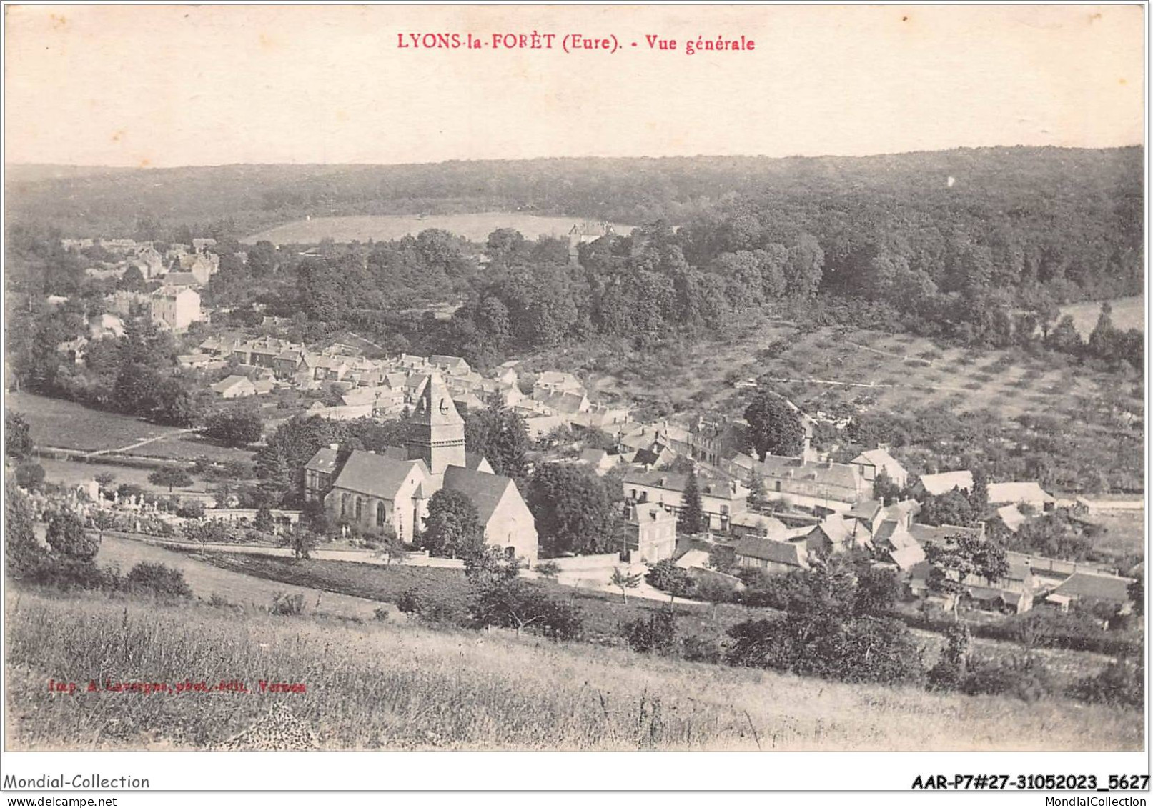 AARP7-0566 - LYONS-LA-FORET - Vue Generale - Lyons-la-Forêt