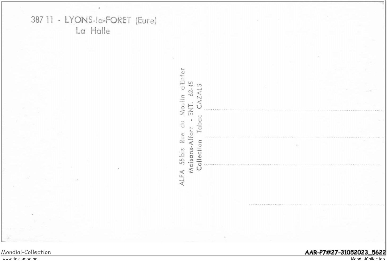 AARP7-0563 - LYONS-LA-FORET - La Halle - Lyons-la-Forêt