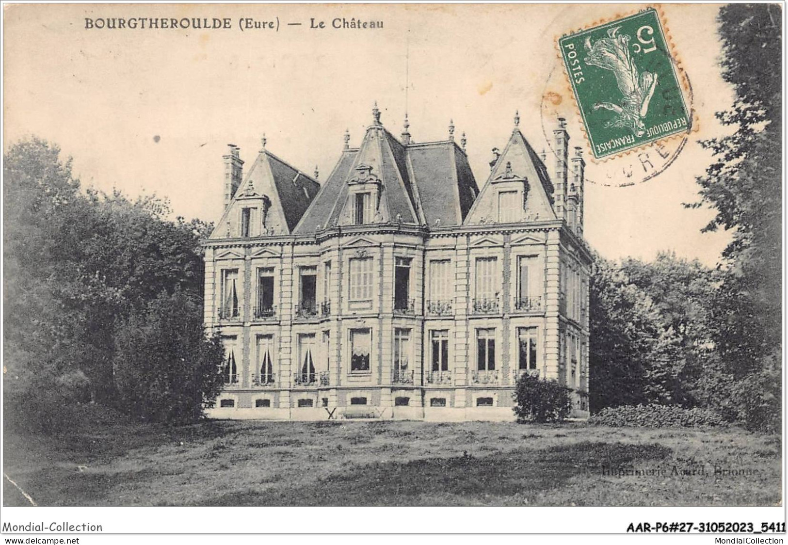 AARP6-0460 - BOURGTHEROULDE - Le Chateau - Bourgtheroulde