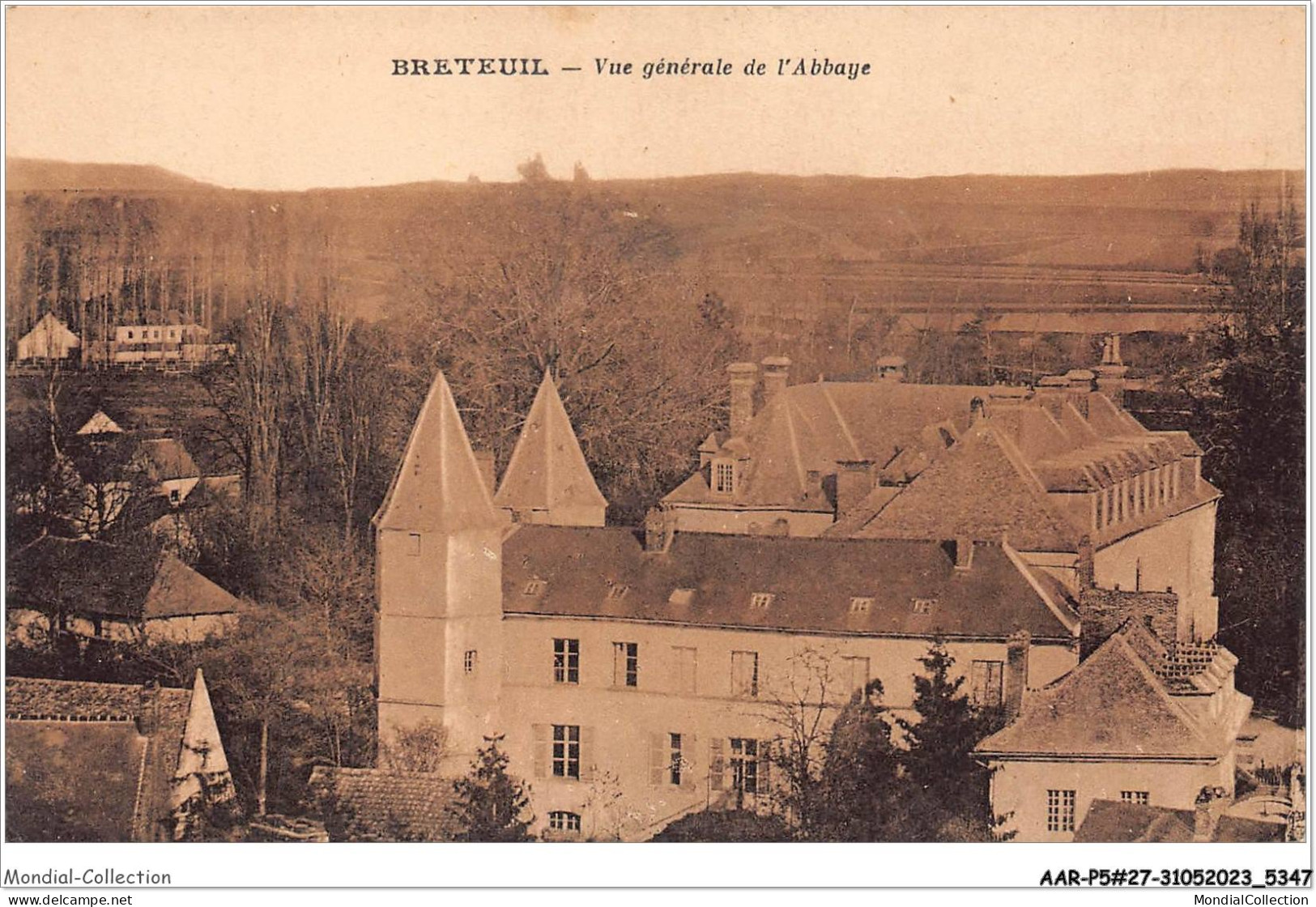 AARP5-0428 - BRETEUIL - Vue Generale De L'Abbaye - Breteuil