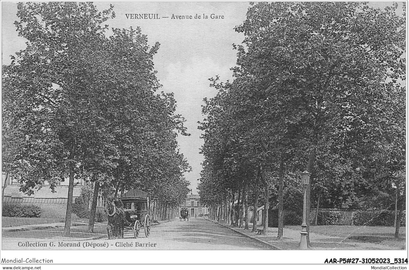 AARP5-0411 - VERNEUIL- Avenue De La Gare - Verneuil-sur-Avre