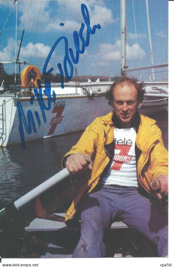 PHOTO Dédicacée Mike BIRCH - Transat En Double 1979 - Fotografie