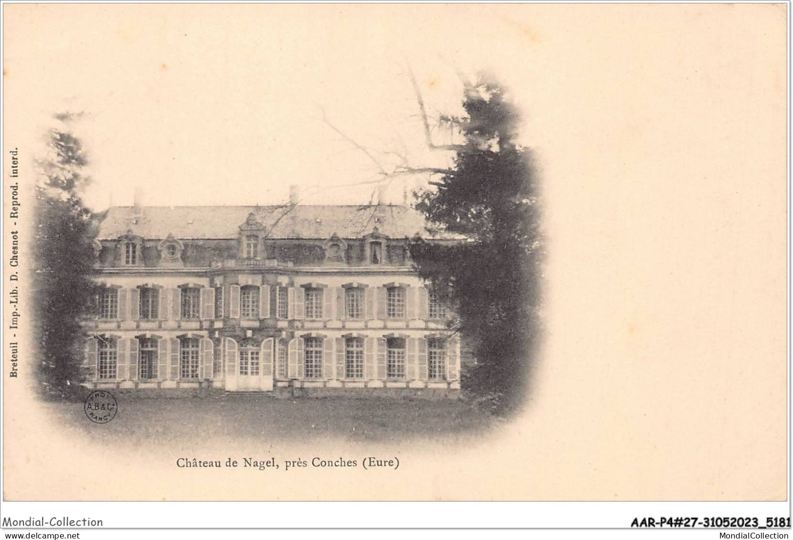 AARP4-0345 - Chateau De Nagel - Pres CONCHES - Conches-en-Ouche