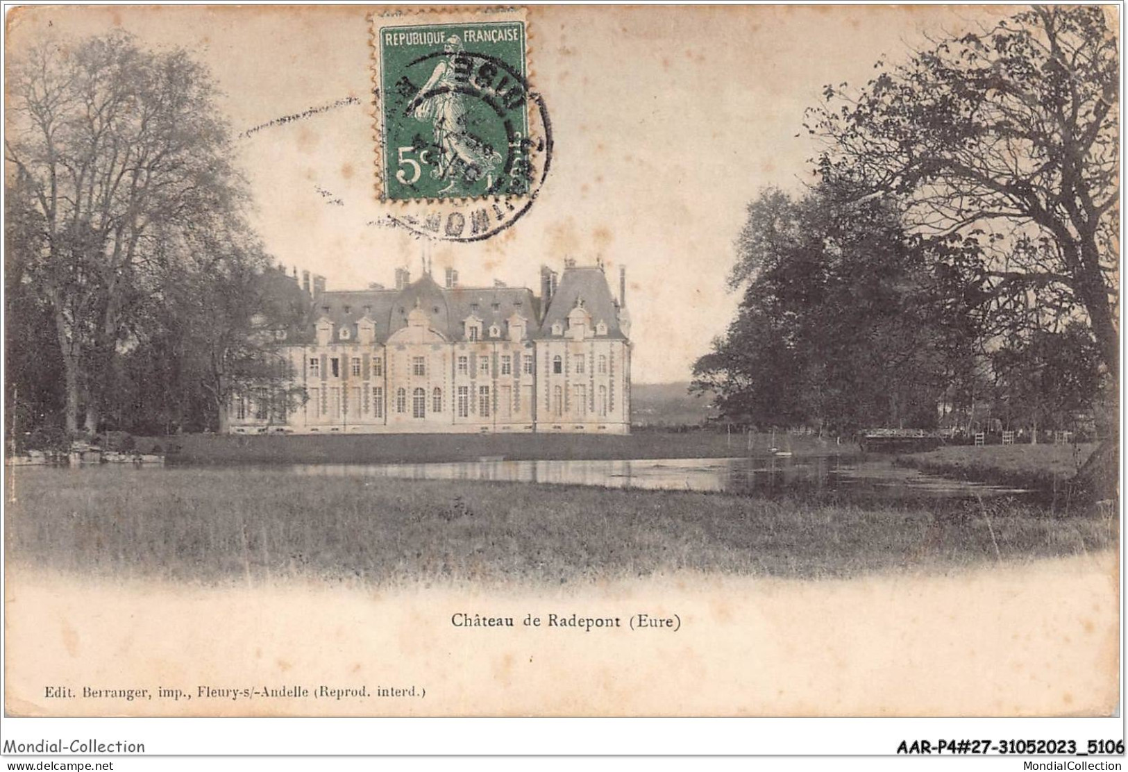 AARP4-0307 - Chateau De RADEPONT - Beaumont-le-Roger
