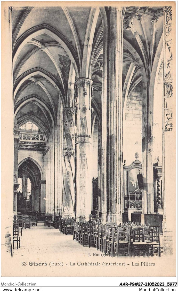 AARP9-0741 - GISORS - La Cathedrale - Les Piliers - Gisors