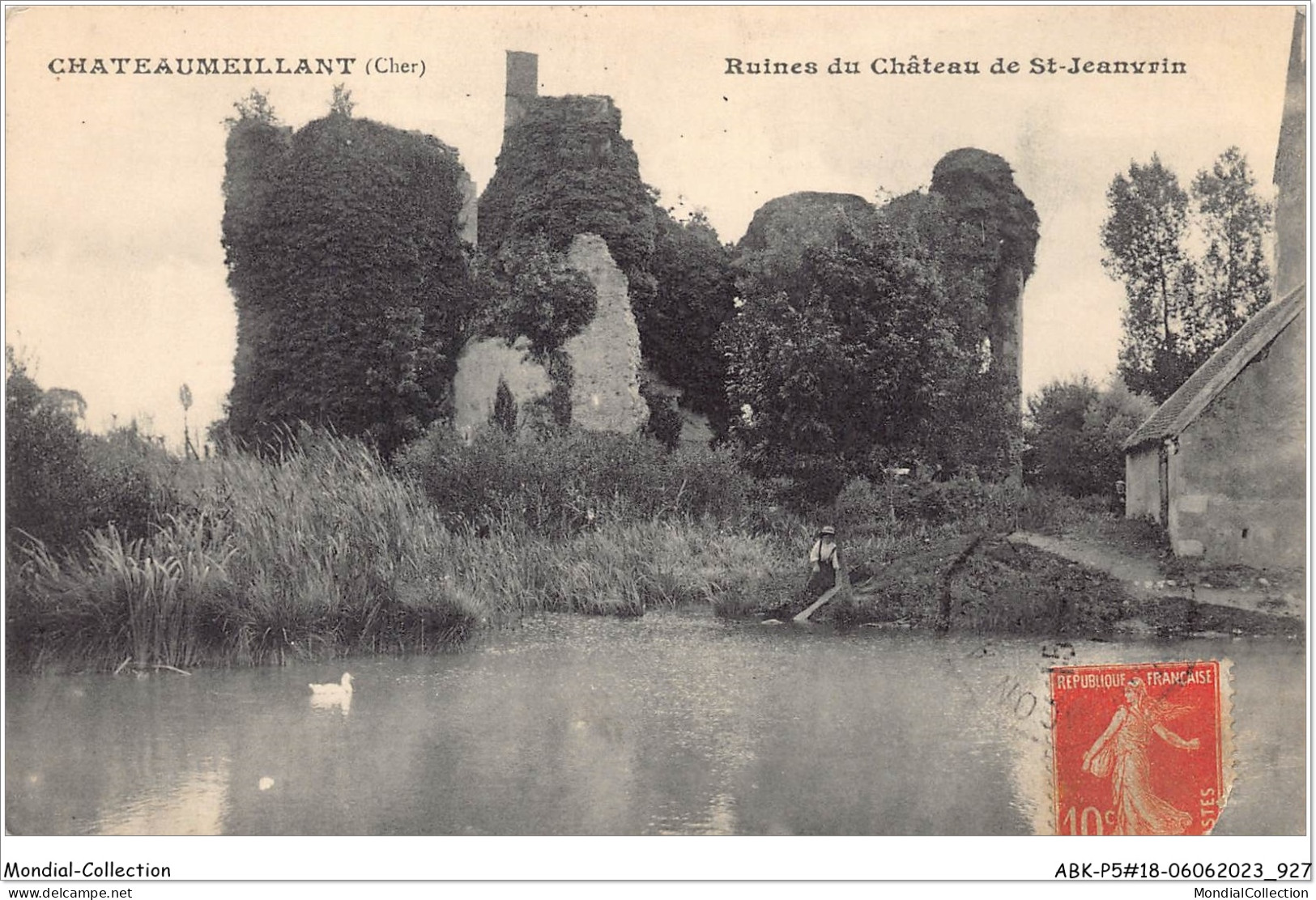 ABKP5-18-0465 - CHATEAUMEILLANT - Ruines Du Chateau De SAINT-JEANVRIN - Châteaumeillant