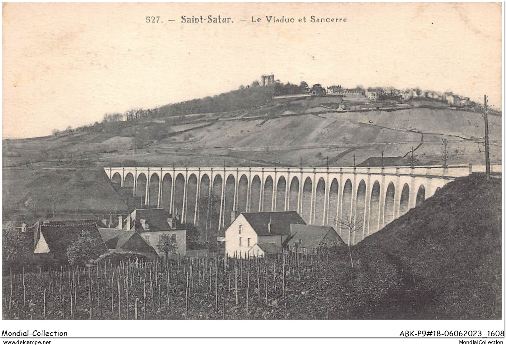 ABKP9-18-0805 - SAINT-SATUR - Le Viaduc Et SANCERRE - Saint-Satur