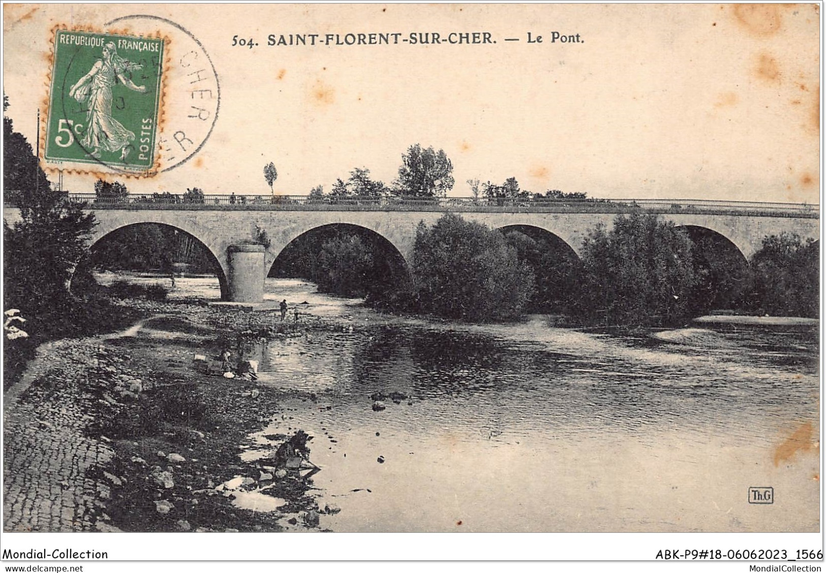 ABKP9-18-0784 - SAINT-FLORENT-SUR-CHER - Le Pont - Saint-Florent-sur-Cher