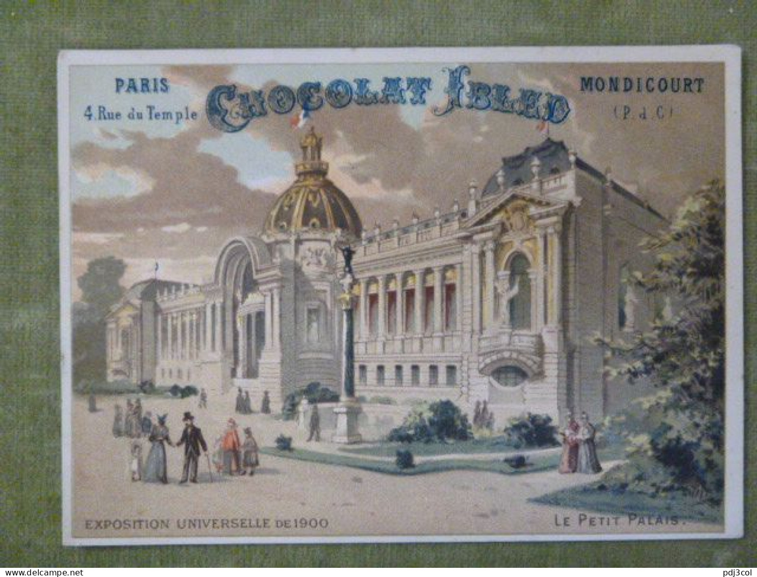 Exposition Universelle De 1900 - Le Petit Palais  - Publicité Ibled - Ibled