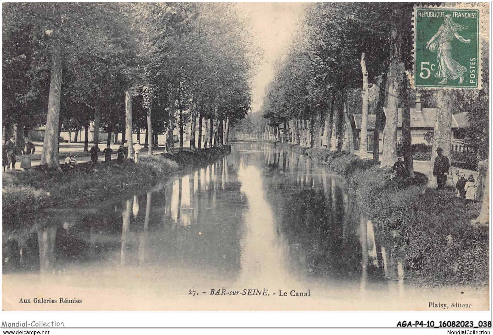AGAP4-10-0309 - BAR-SUR-SEINE - Le Canal  - Bar-sur-Seine