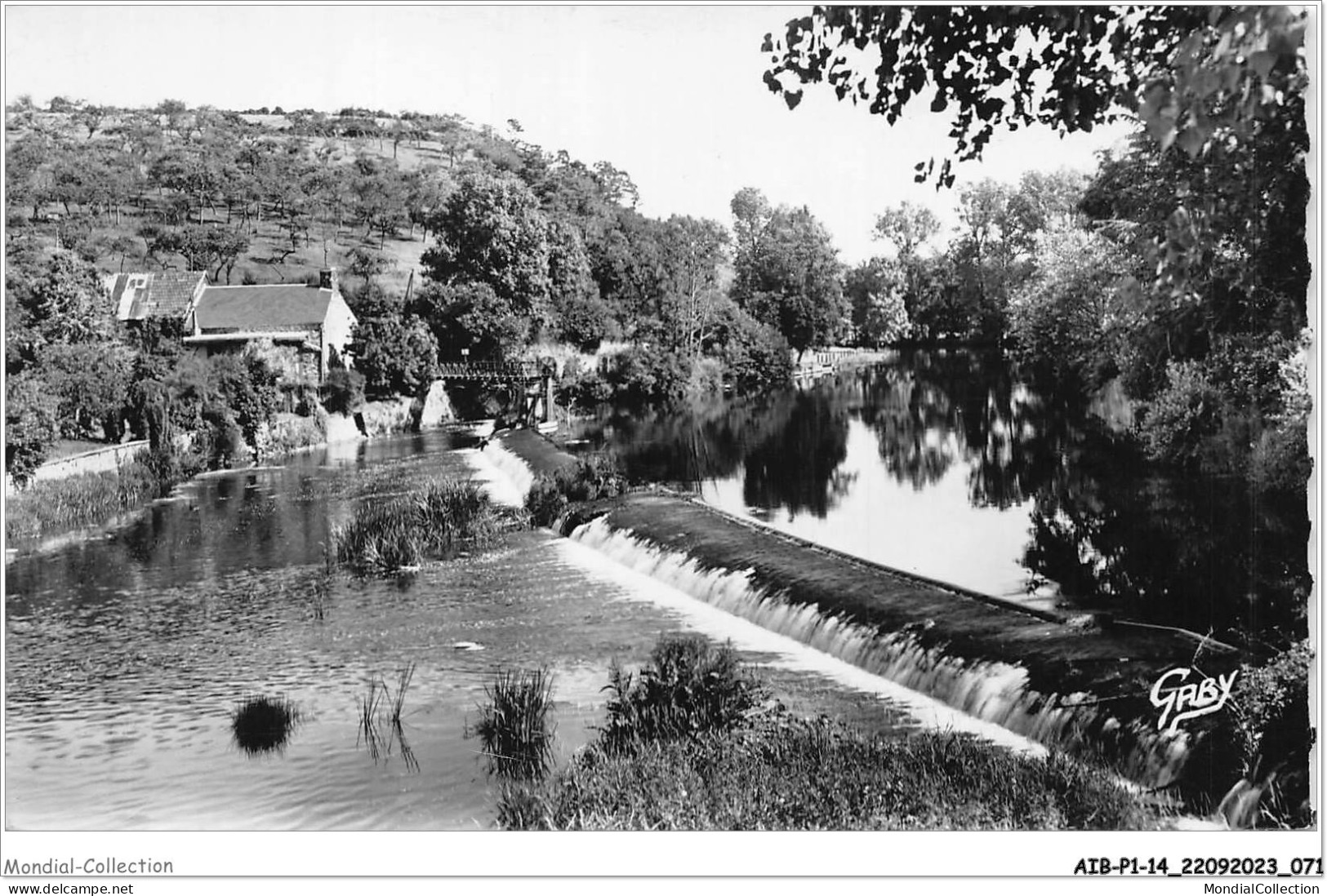 AIBP1-14-0036 - PONT-D'OUILLY - Barrage Sur L'orne Et La Piscine  - Pont D'Ouilly