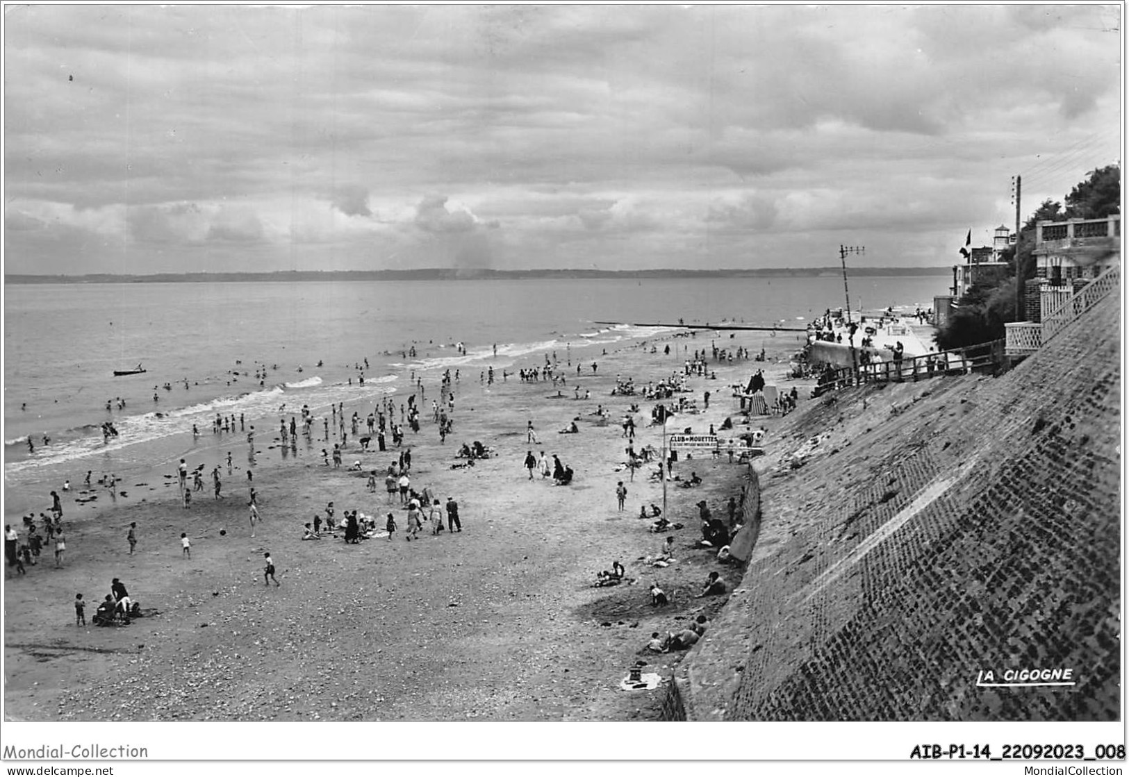 AIBP1-14-0005 - VILLERVILLE - Vue Générale De La Plage  - Villerville