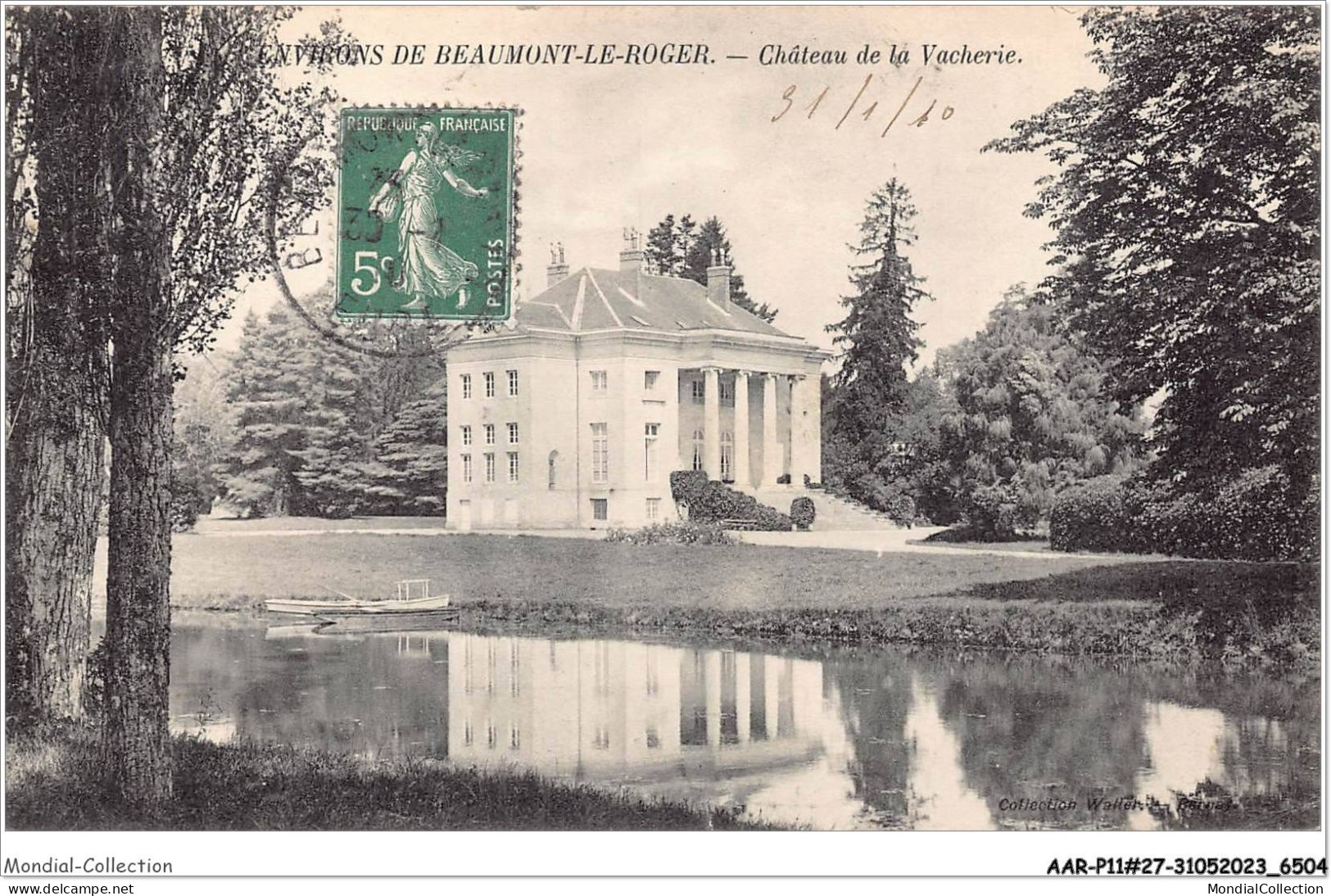 AARP11-1006 - Environs De  BEAUMONT-LE-ROGER - Chateau De La Vacherie - Beaumont-le-Roger