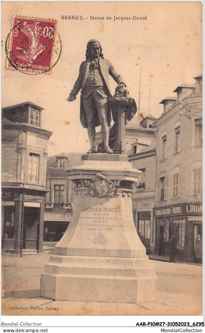 AARP10-0901 - BERNAY - Statue De Jacques Daviel - Bernay