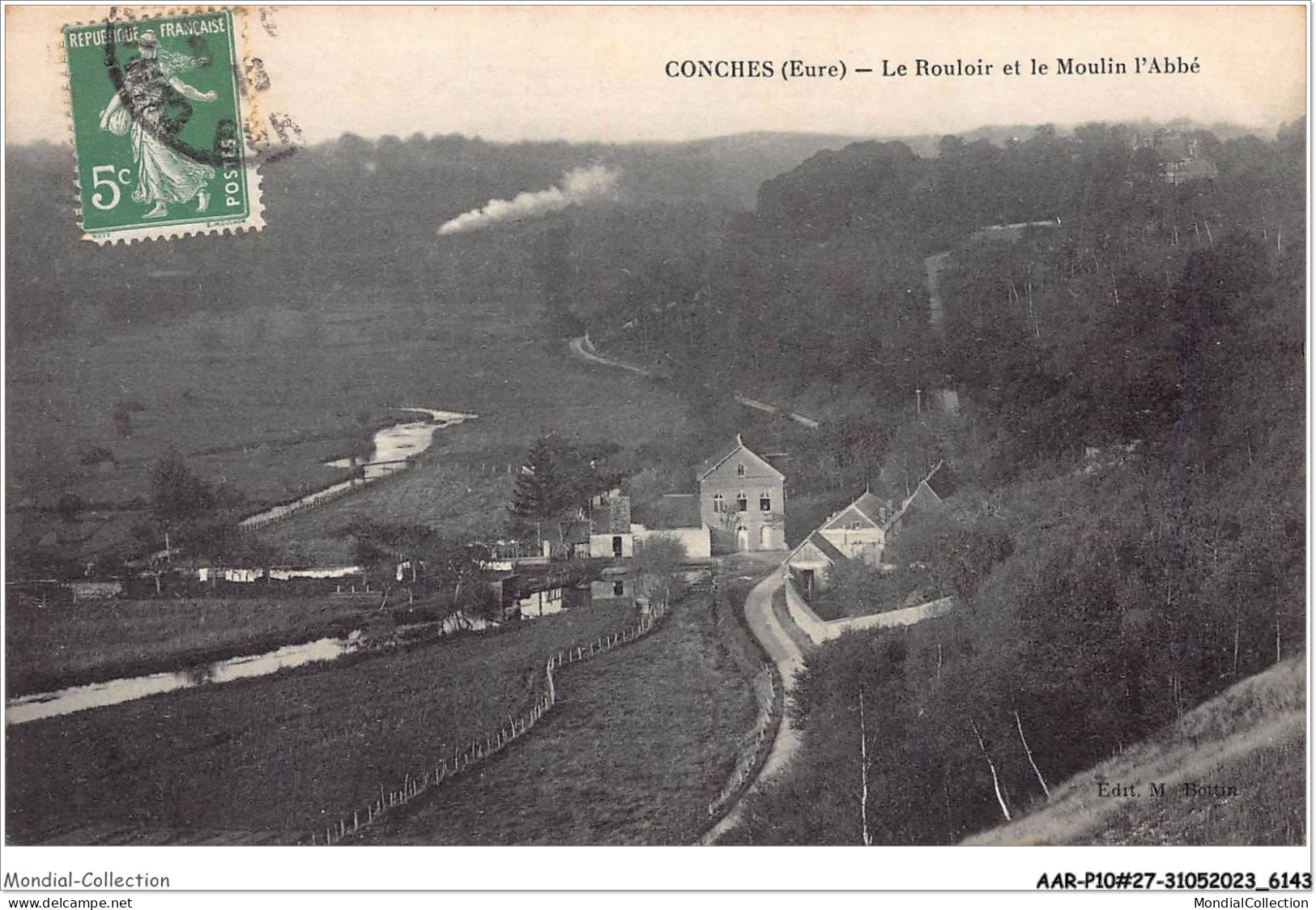 AARP10-0825 - CONCHES - Le Rouloir Et Le Moulin L'Abbe - Conches-en-Ouche