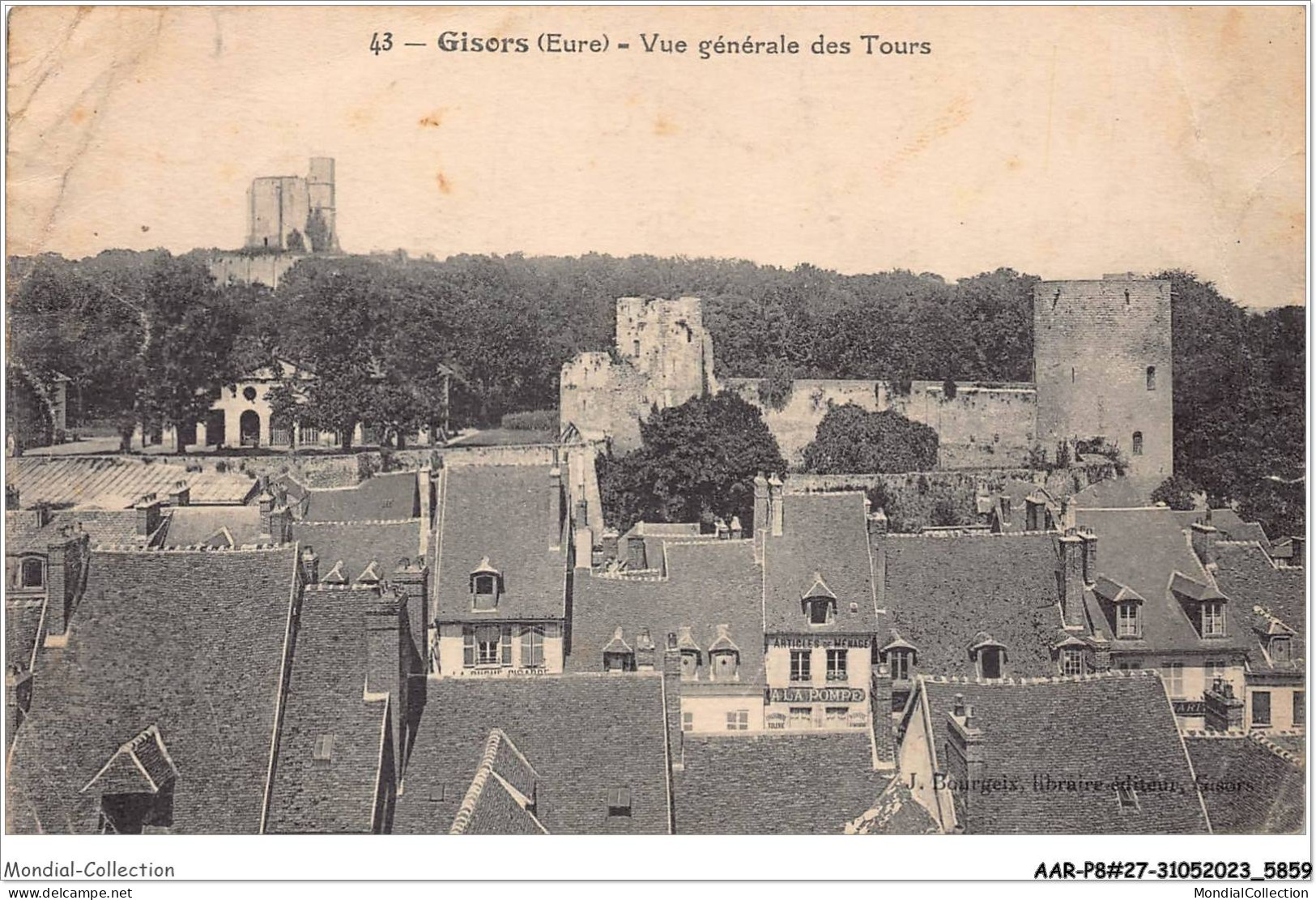 AARP8-0682 -  GISORS - Vue Generale Des Tours - Gisors