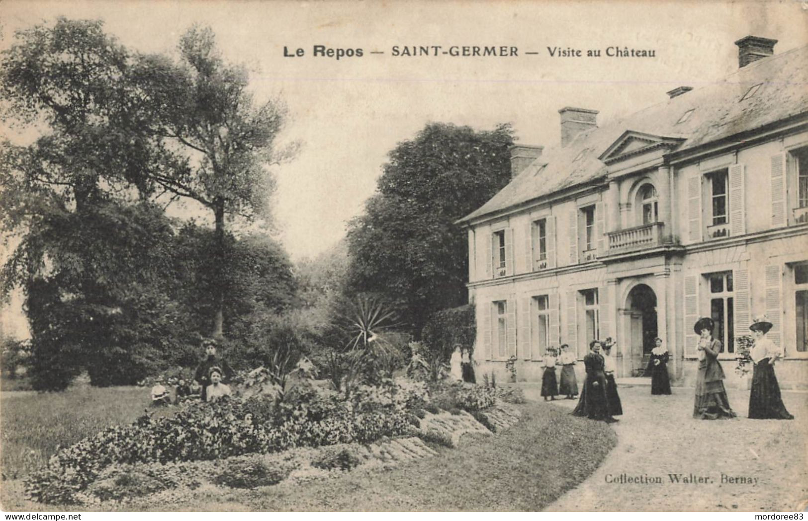 60 / SAINT GERMER DE FLY / BEAUMESNIL / LE REPOS / VISITE AU CHATEAU - Autres & Non Classés