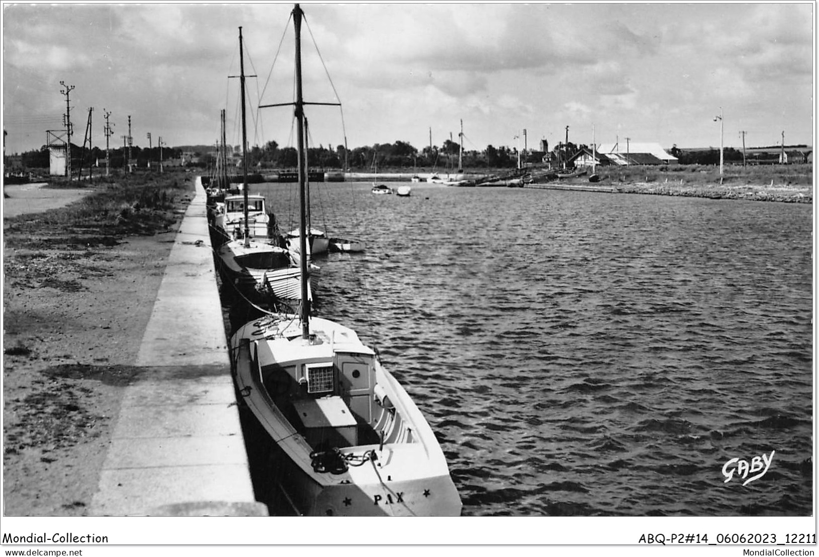 ABQP2-14-0107 - COURSEULLES-SUR-MER - Le Port - Courseulles-sur-Mer