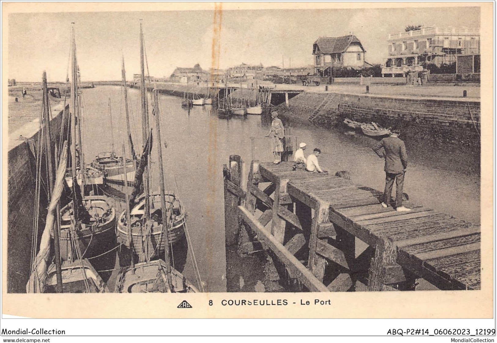 ABQP2-14-0101 - COURSEULLES-SUR-MER - Le Port - Courseulles-sur-Mer