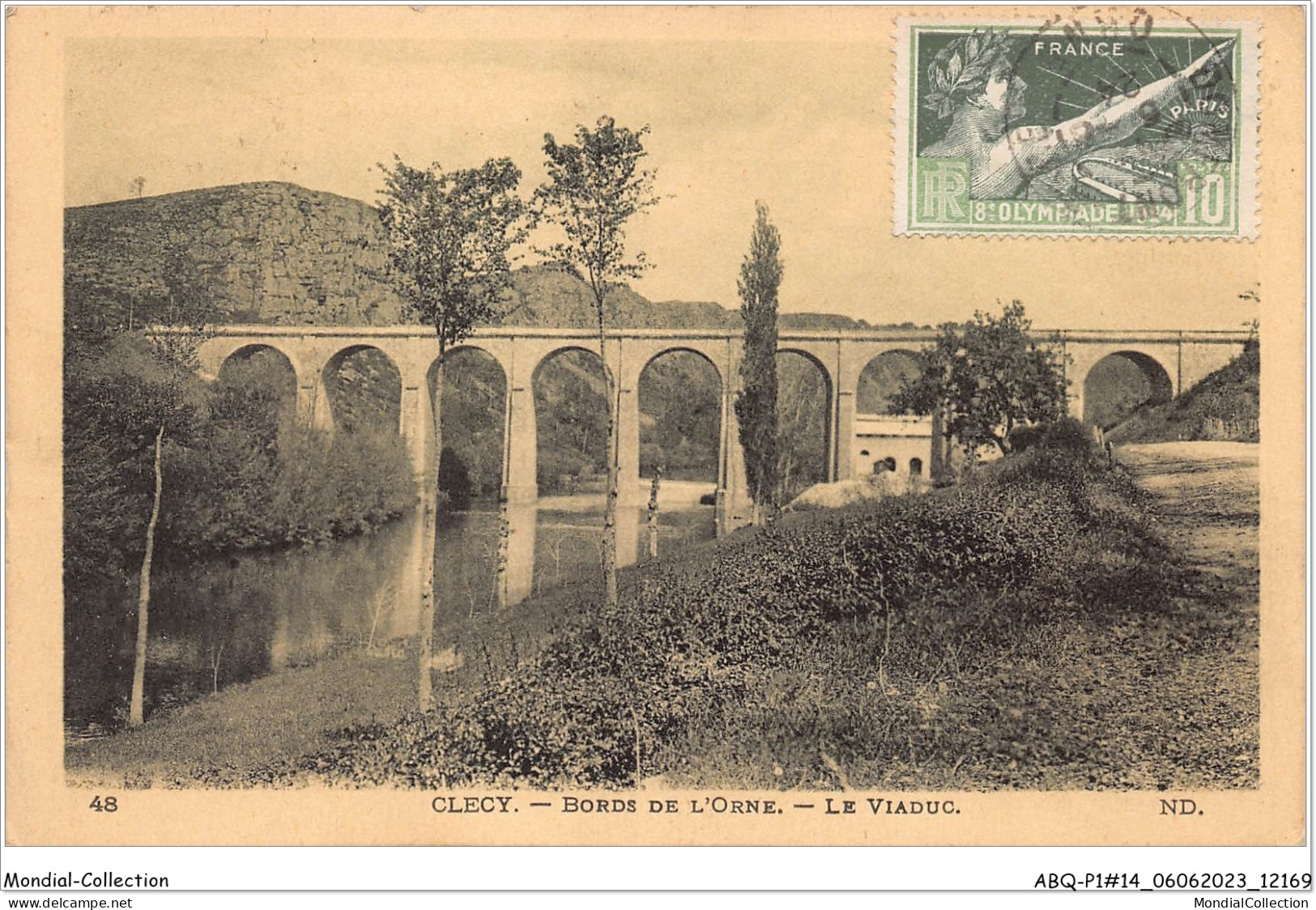 ABQP1-14-0086 - CLECY - Bords De L'Orne - Le Viaduc - Clécy