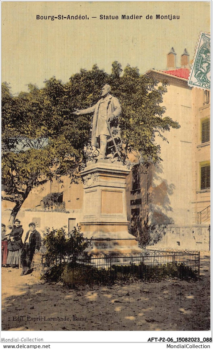 AFTP2-07-0145 - BOURG-SAINT-ANDEOL - Statue Madier De Montjau - Bourg-Saint-Andéol