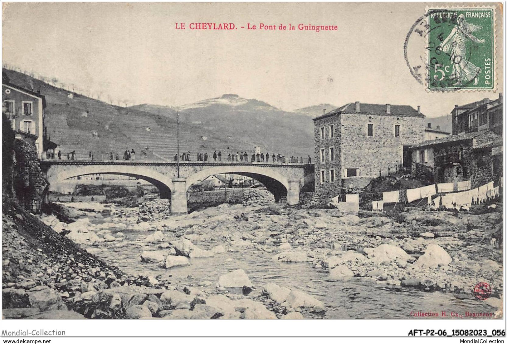 AFTP2-07-0129 - LE CHEYLARD - Le Pont De La Guinguette - Le Cheylard