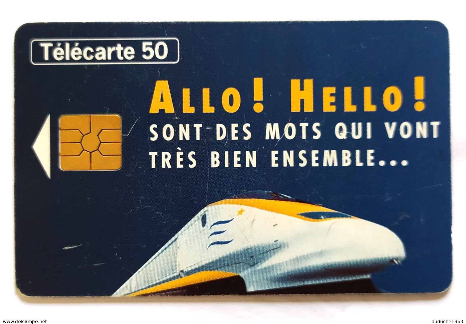 Télécarte France - EUROSTAR - Non Classés