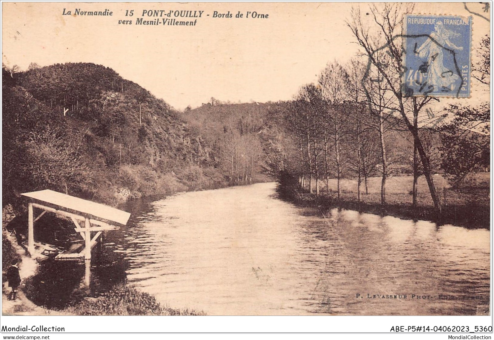 ABEP5-14-0399 - PONT-D'OULLY - Bords De L'Orne - Vers Mesnil-Villement - Pont D'Ouilly