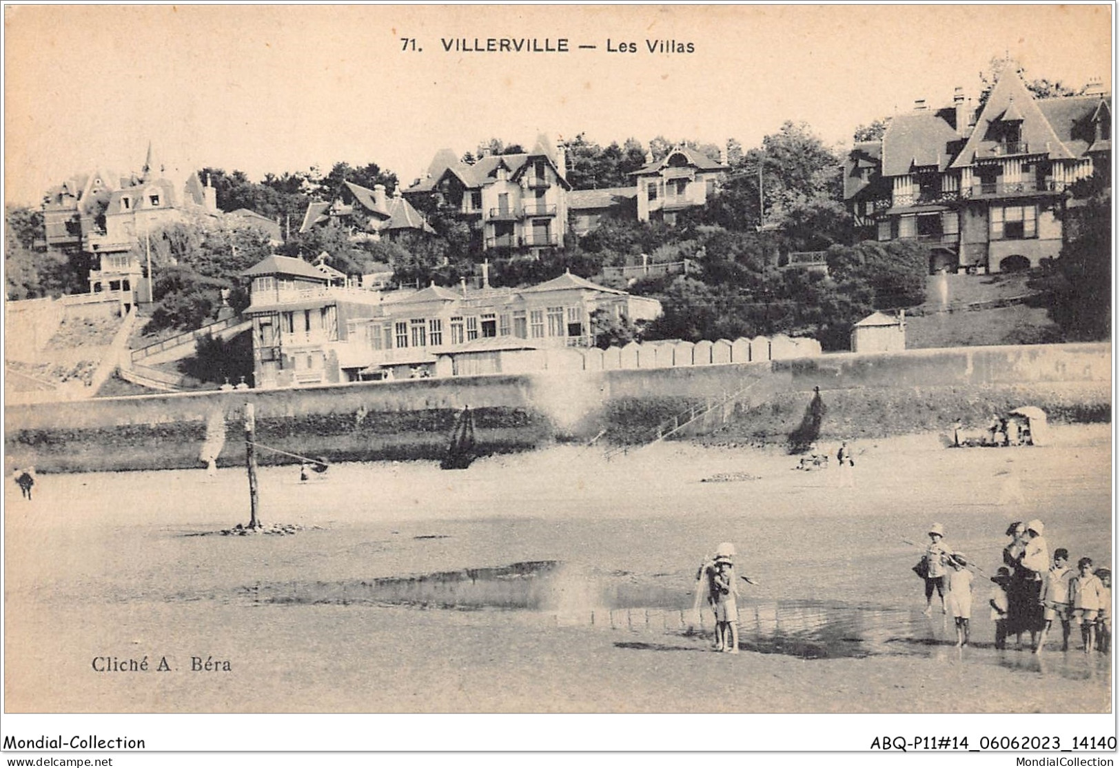 ABQP11-14-1071 - VILLERVILLE SUR MER - Les Villas - Villerville
