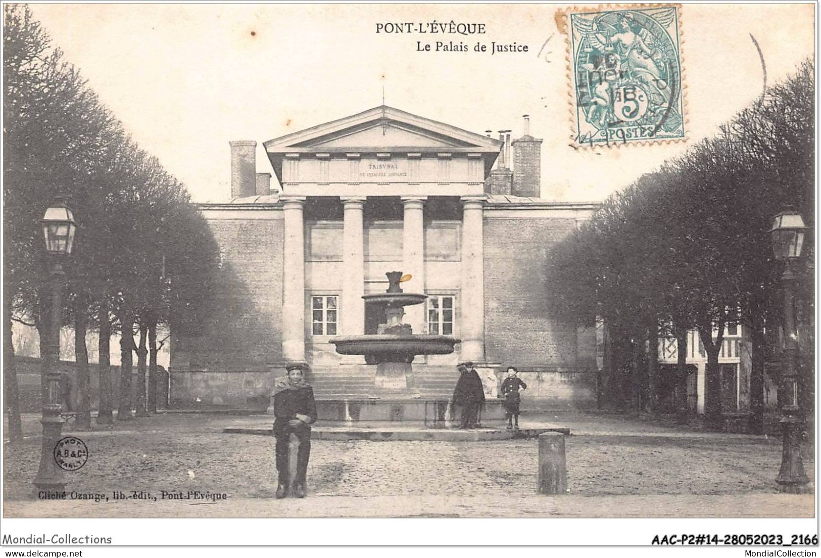 AACP2-14-0165 - PONT-L'EVEQUE - Le Palais De Justice - Pont-l'Evèque