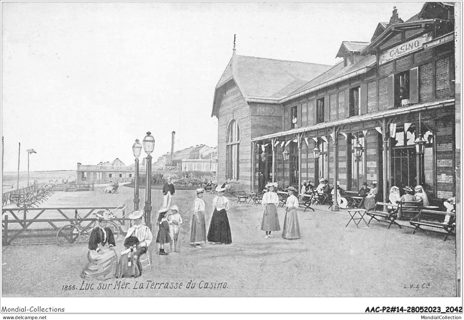 AACP2-14-0103 - LUC-SUR-MER - La Terrasse Du Casino - Luc Sur Mer