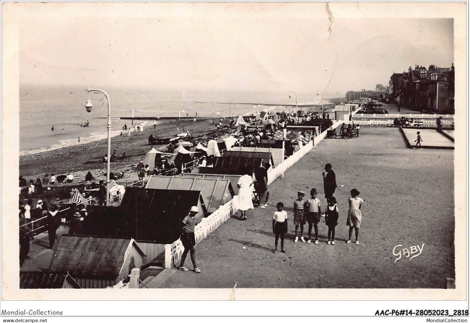 AACP6-14-0490 - LUC-SUR-MER - La Plage Et Les Cabines - Luc Sur Mer