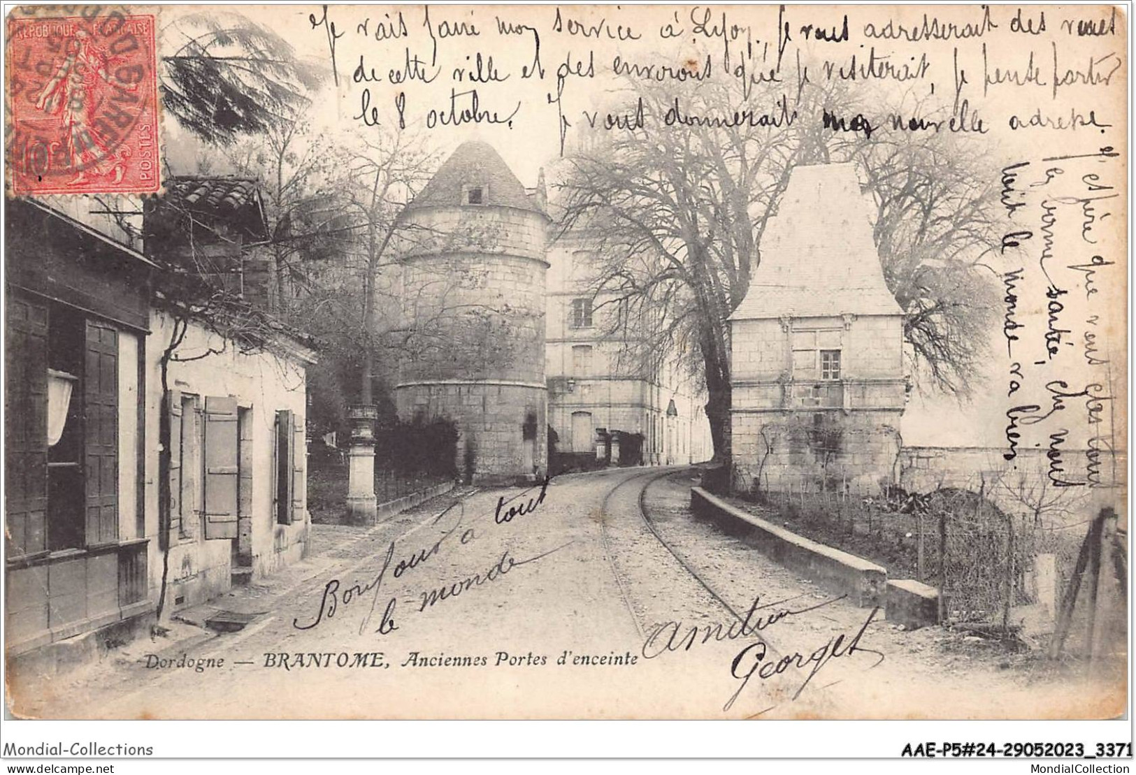 AAEP5-24-0417 - BRANTOME - Anciennes Portes D'Enceinte - Brantome