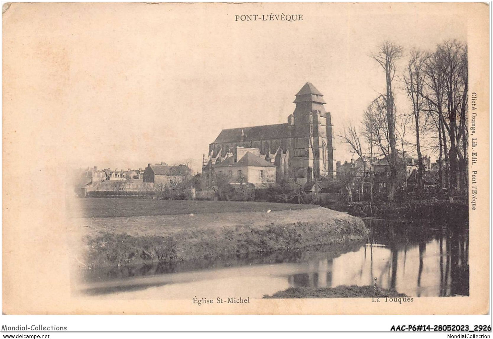 AACP6-14-0544 - PONT-L'EVEQUE - Eglise St Michel - Pont-l'Evèque