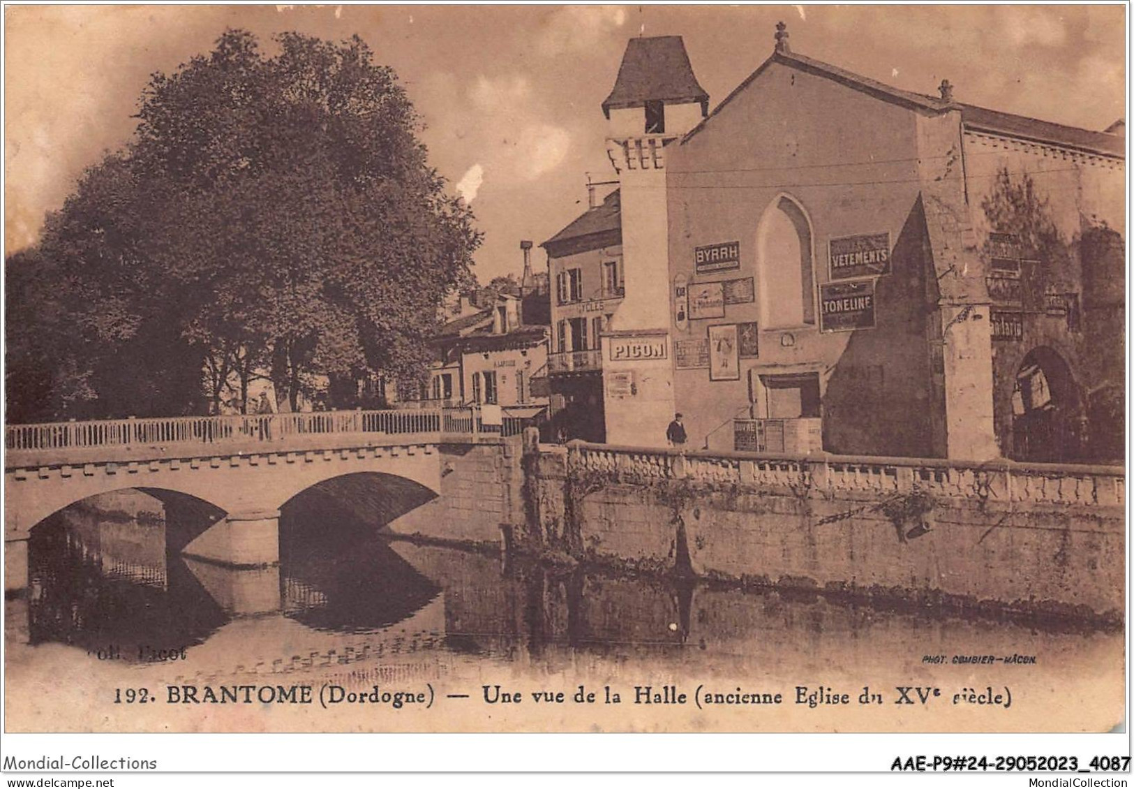 AAEP9-24-0774 - BRANTOME - Une Vue De La Halle - Brantome