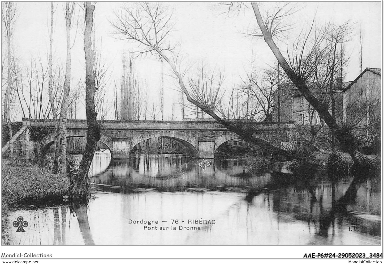 AAEP6-24-0473 - RIBERAC - Pont Sur La Dronne - Riberac