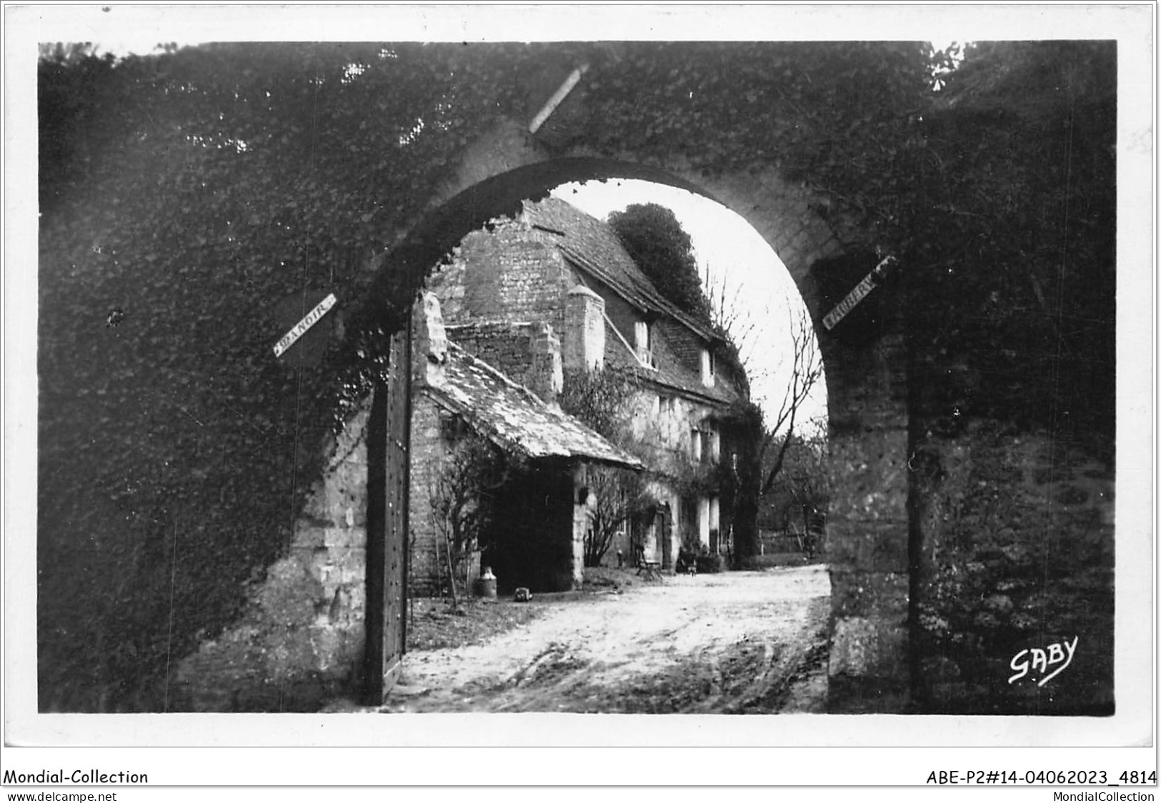 ABEP2-14-0126 - VILLERS-SUR-MER - Entrée Du Manoir D'Auberville - Villers Sur Mer