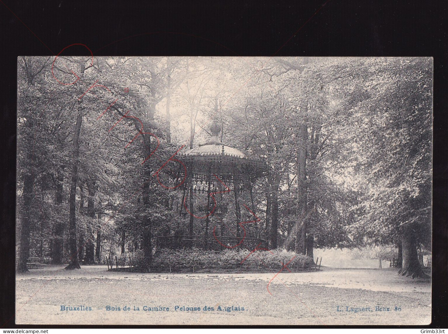 Bruxelles - Bois De La Cambre - Pelouse Des Anglais - Postkaart - Forêts, Parcs, Jardins