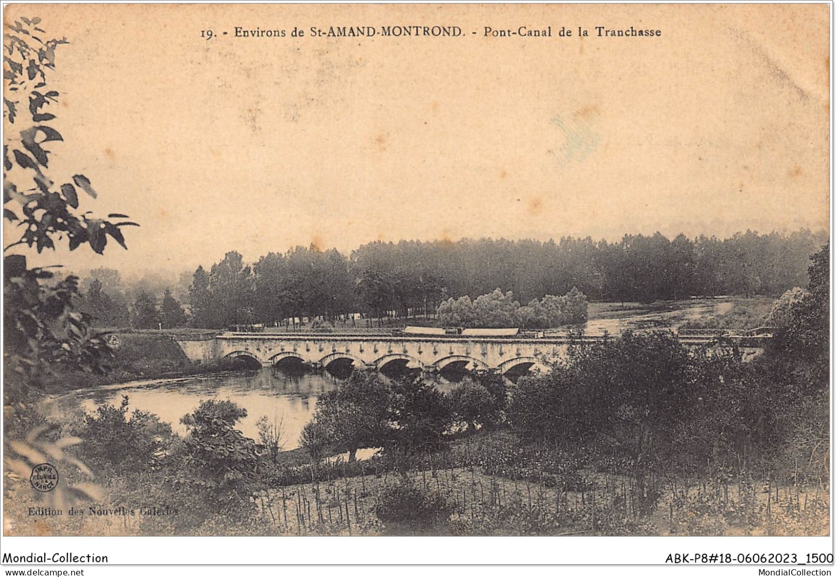 ABKP8-18-0751 - SAINT-AMAND-MONTROND - Pont Canal De La Tranchasse - Saint-Amand-Montrond