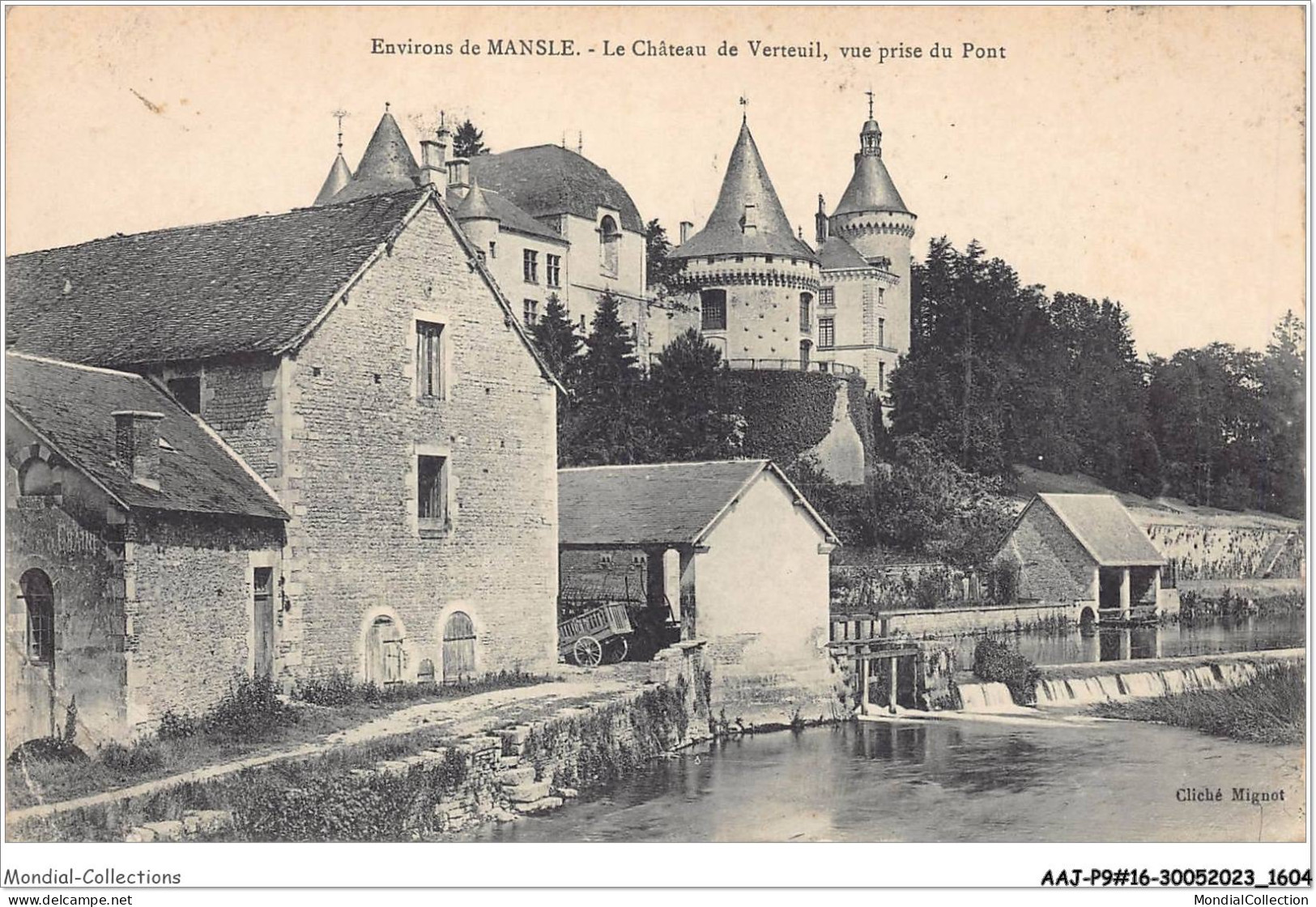 AAJP9-16-0765 - Environs De MANSLE - Le Château De Verteuil - Vue Prise Du Pont - Mansle
