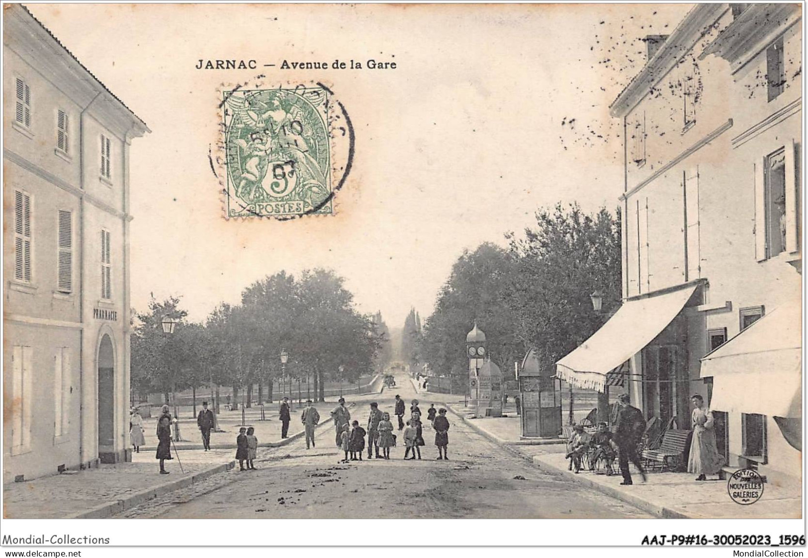 AAJP9-16-0761 - JARNAC - Avenue De La Gare - Jarnac