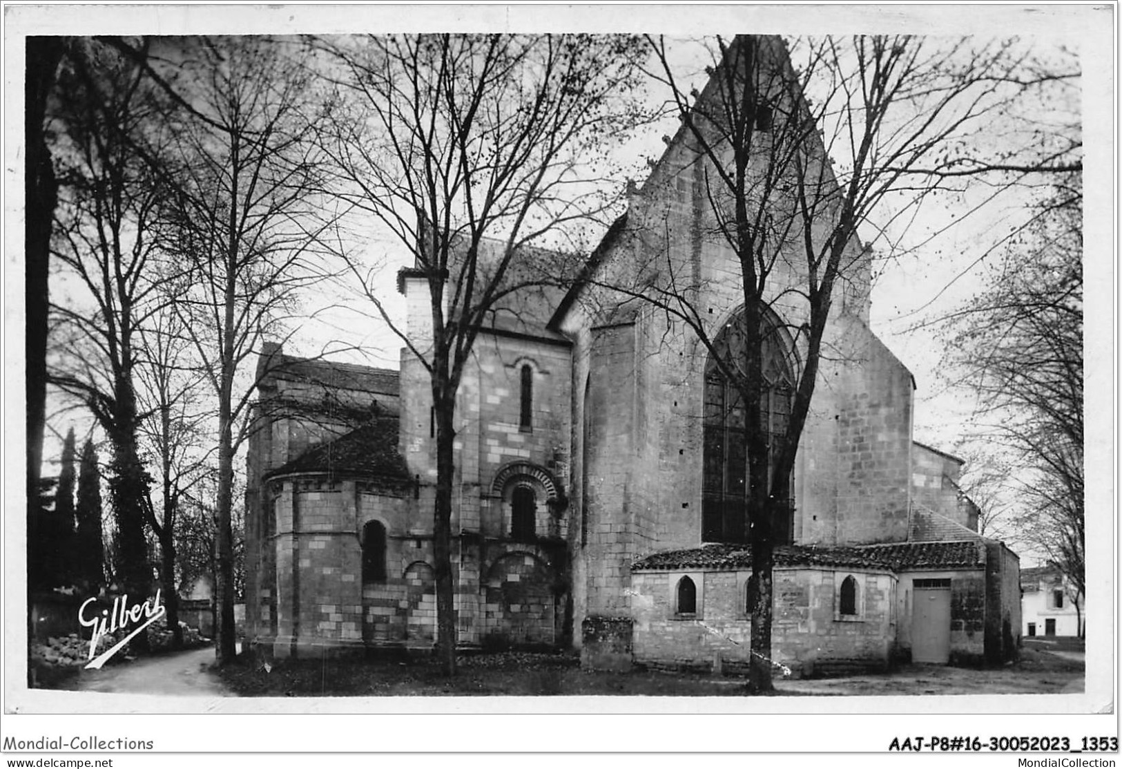 AAJP8-16-0639 - CHATEAUNEUF - Abside De L'Eglise - Chateauneuf Sur Charente